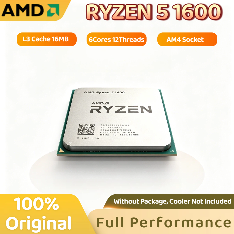 Amd Cpu Ryzen 5 - Processore AMD Ryzen 5 1600, 3.2GHz,