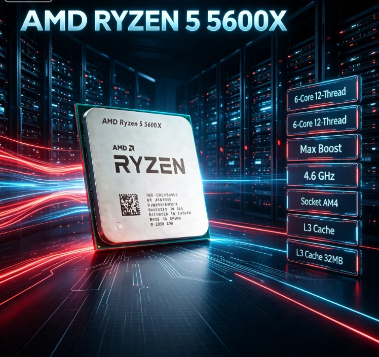 Amd Cpu Ryzen 5 - Processore Desktop AMD Ryzen 5 5600X