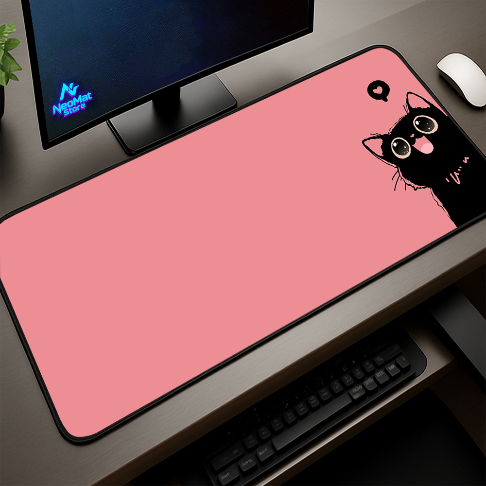 Laptop Accessories Pink - Tappetino da Scrivania Kawaii Grande Esteso