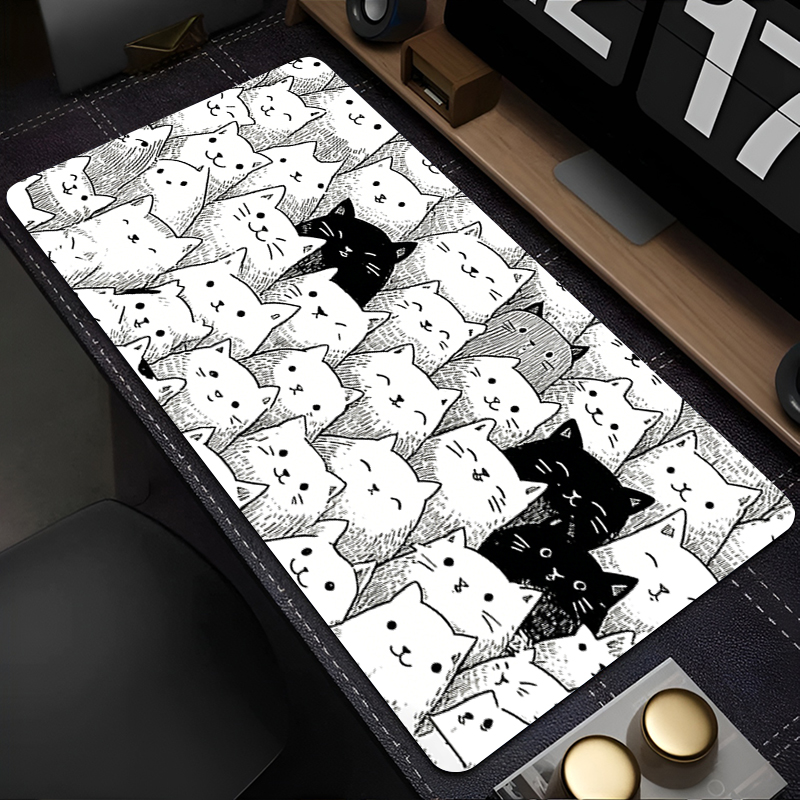 Laptop Accessories Essential - Tappetino per mouse bianco a tema