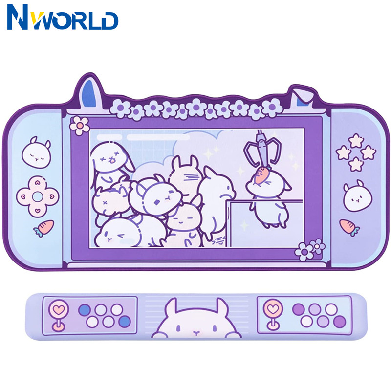 Laptop Accessories Pink - Tappetino per mouse da gioco grande