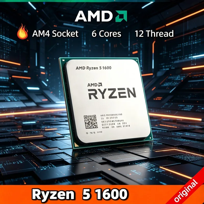 Amd Cpu Ryzen 5 - AMD Ryzen 5 1600 Disponibile, 100%
