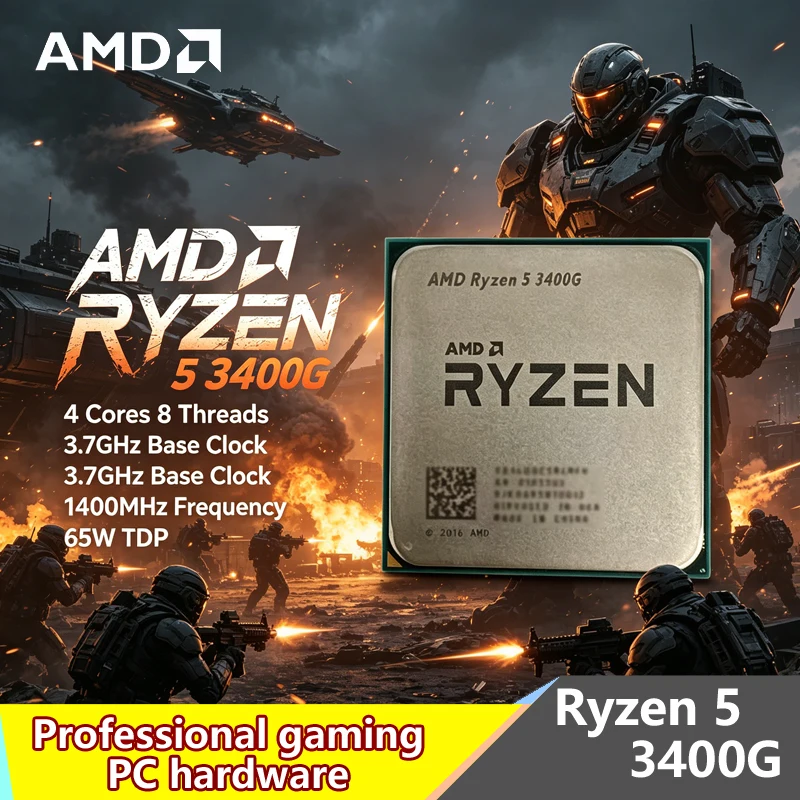 Amd Cpu Ryzen 5 - AMD Ryzen 5 3400G AM4 CPU