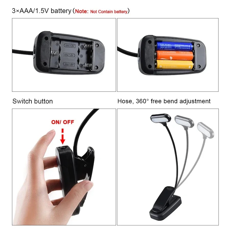 Mini lampada da libro a LED co - Laptop Accessories Light recensione e prezzo