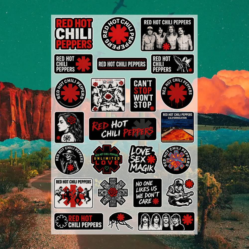 Adesivo Moto Red Hot Chili Pep - Laptop Accessories Wallpaper recensione e prezzo