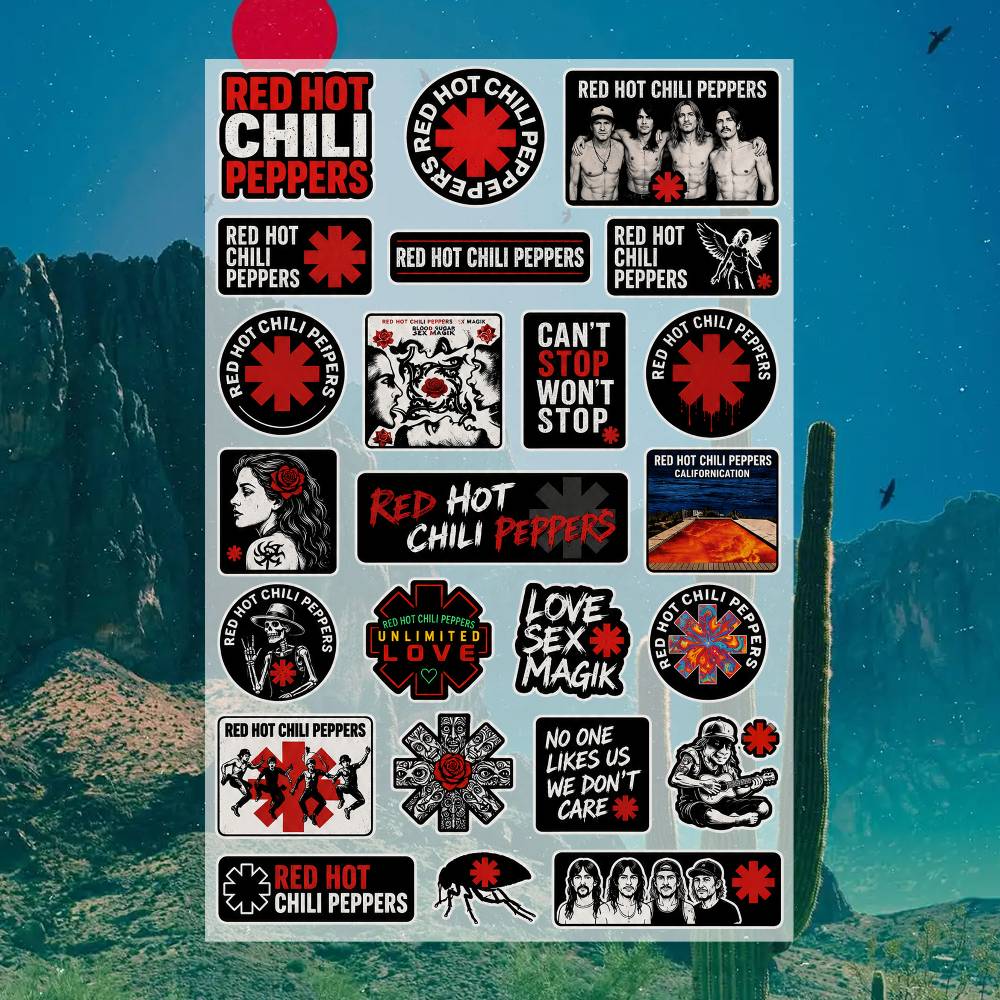 Adesivo Moto Red Hot Chili Pep - Laptop Accessories Wallpaper recensione e prezzo