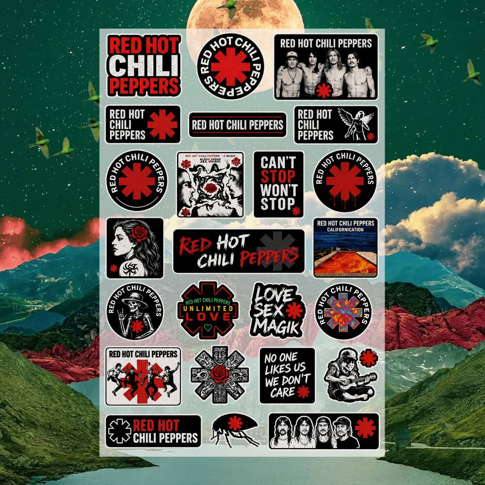 Adesivo Moto Red Hot Chili Pep - Laptop Accessories Wallpaper recensione e prezzo