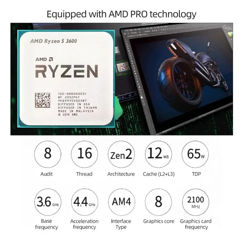 AMD Ryzen 5 3600 Socket AM4 10 - Amd Cpu Ryzen 5 recensione e prezzo