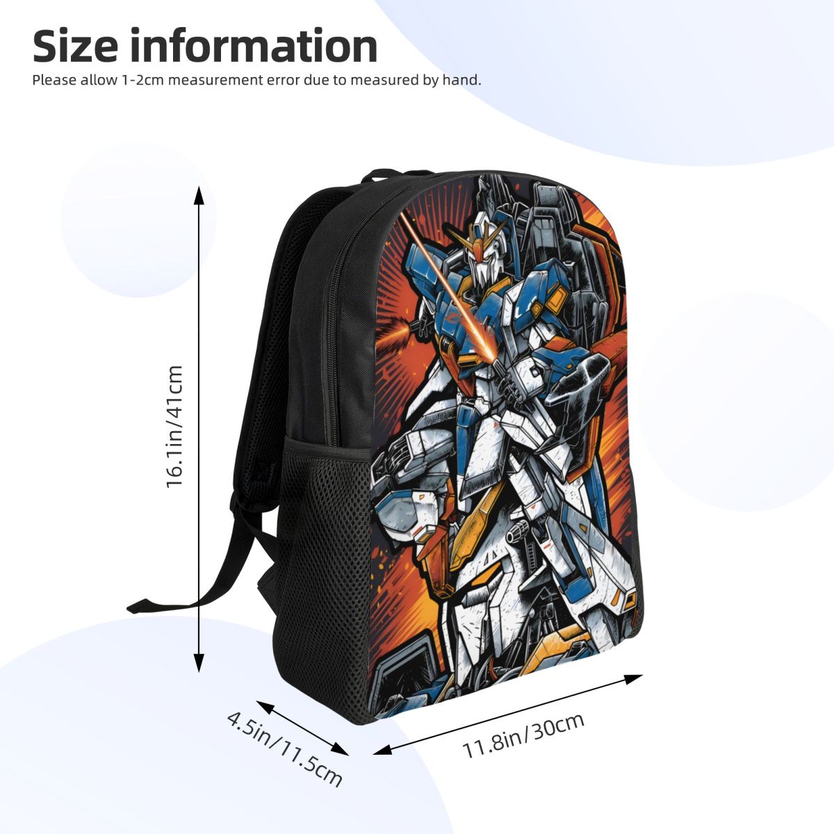 Zaini 3D Print G-Gundams Manga - Laptop Accessories 3D Print recensione e prezzo