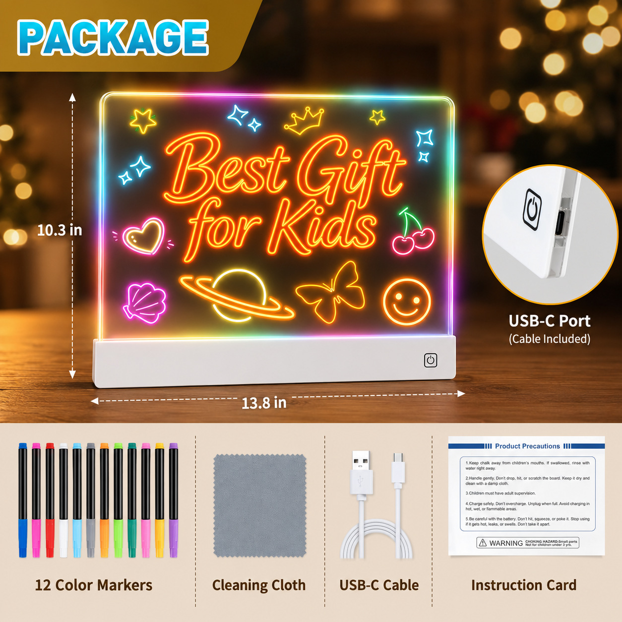 Blocco note LED con ricarica a - Laptop Accessories Light recensione e prezzo