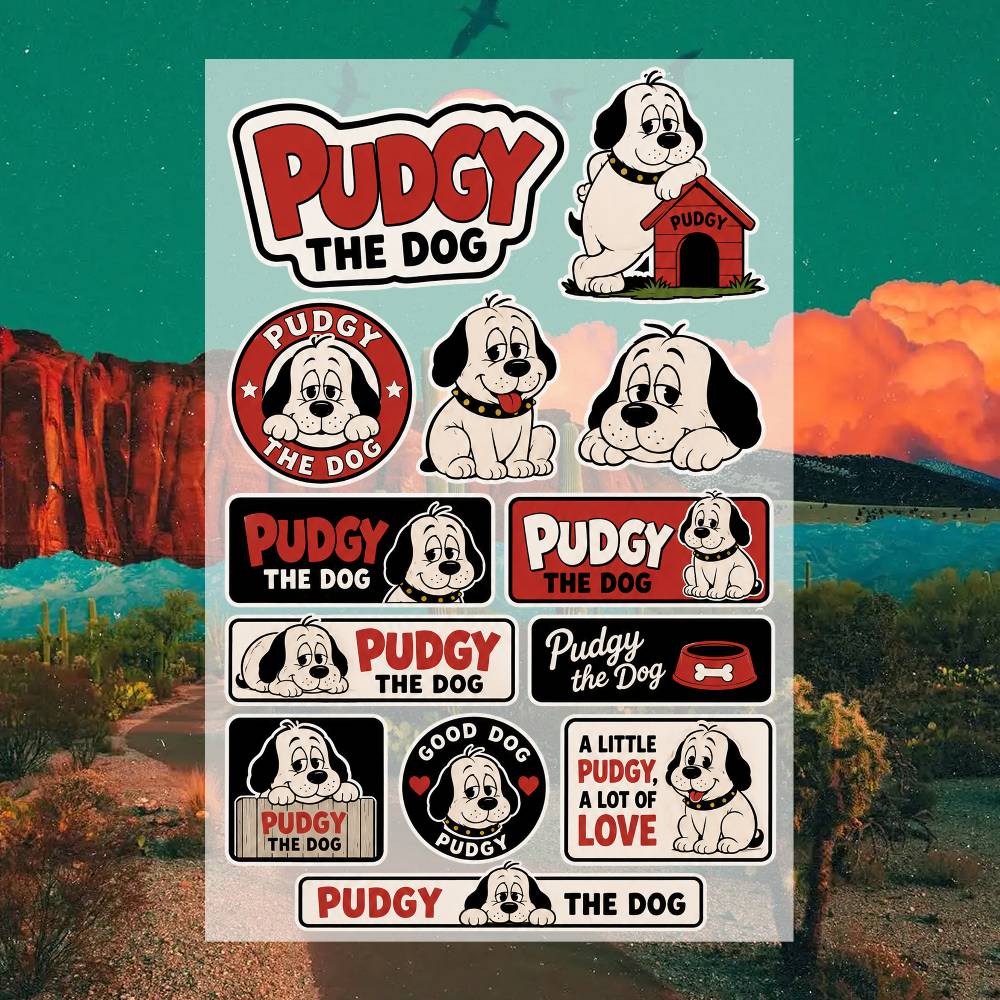 Adesivi P-udgy the D-og per Mo - Laptop Accessories Wallpaper recensione e prezzo