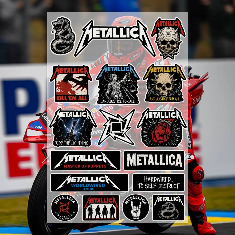 Adesivi M-Metallica per Moto,  - Laptop Accessories Wallpaper recensione e prezzo