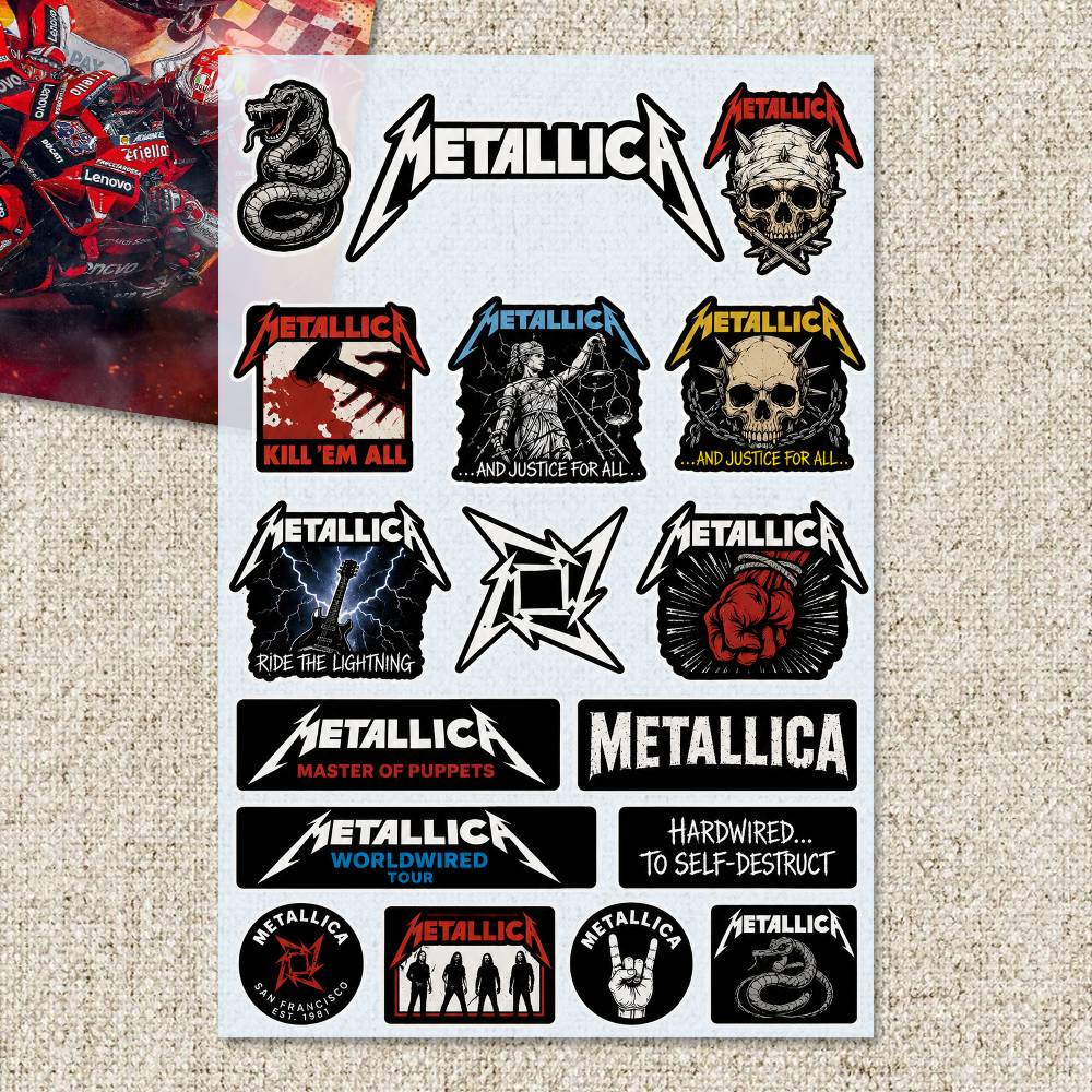 Adesivi M-Metallica per Moto,  - Laptop Accessories Wallpaper recensione e prezzo