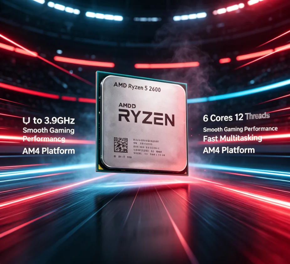 Processore AMD Ryzen5 2600 R5  - Amd Cpu Ryzen 5 recensione e prezzo