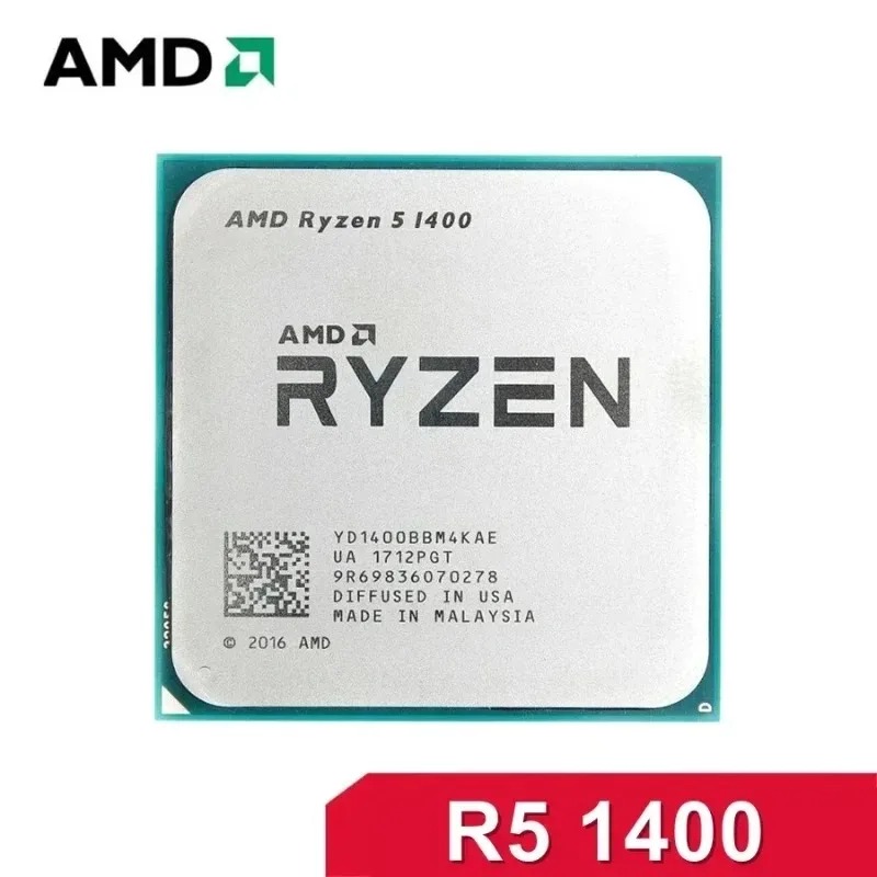 AMD Ryzen 5 1400 CPU Originale - Amd Cpu Ryzen 5 recensione e prezzo