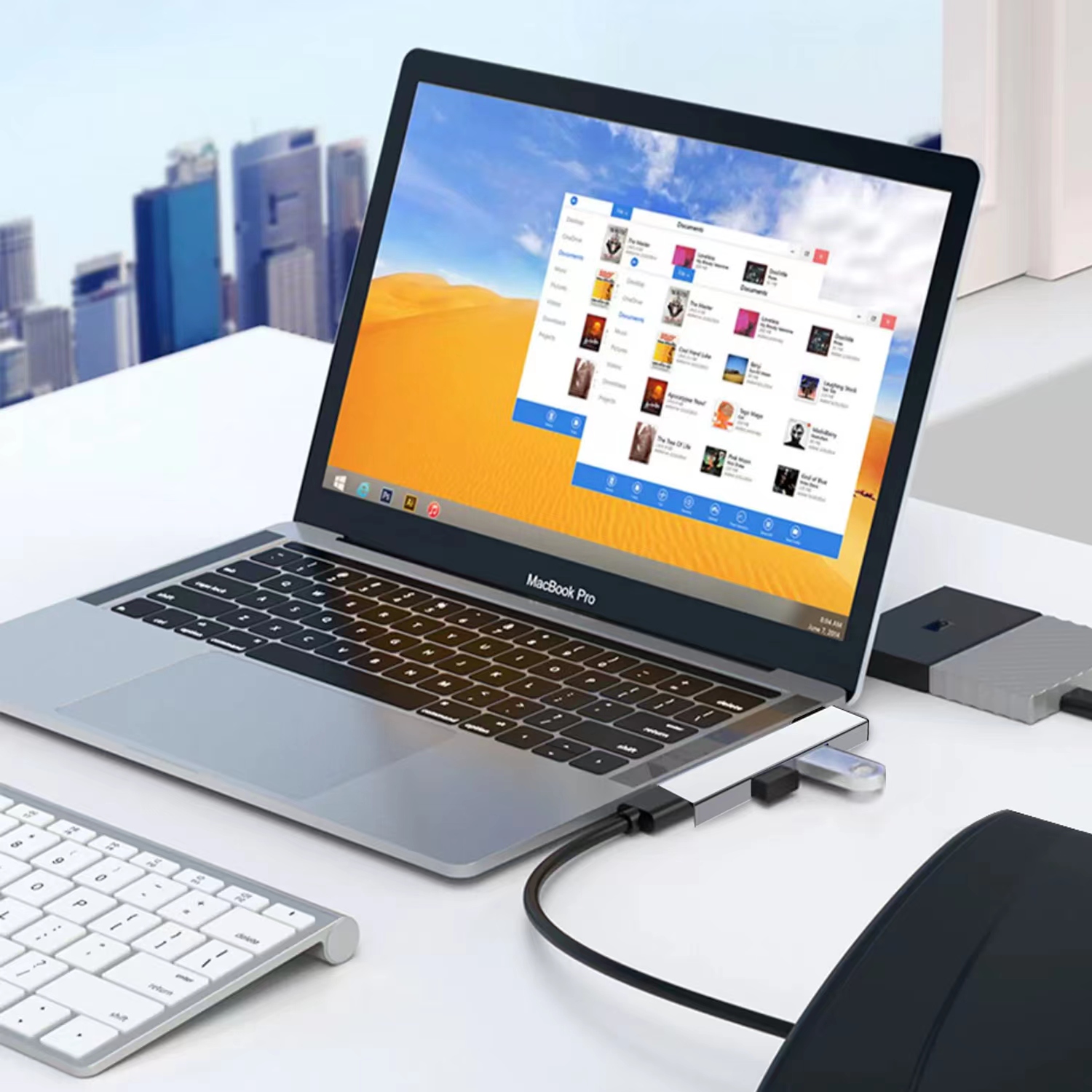 Hub USB C 3.0 Tipo C 3.1 Split - Apple Accessories Laptop recensione e prezzo