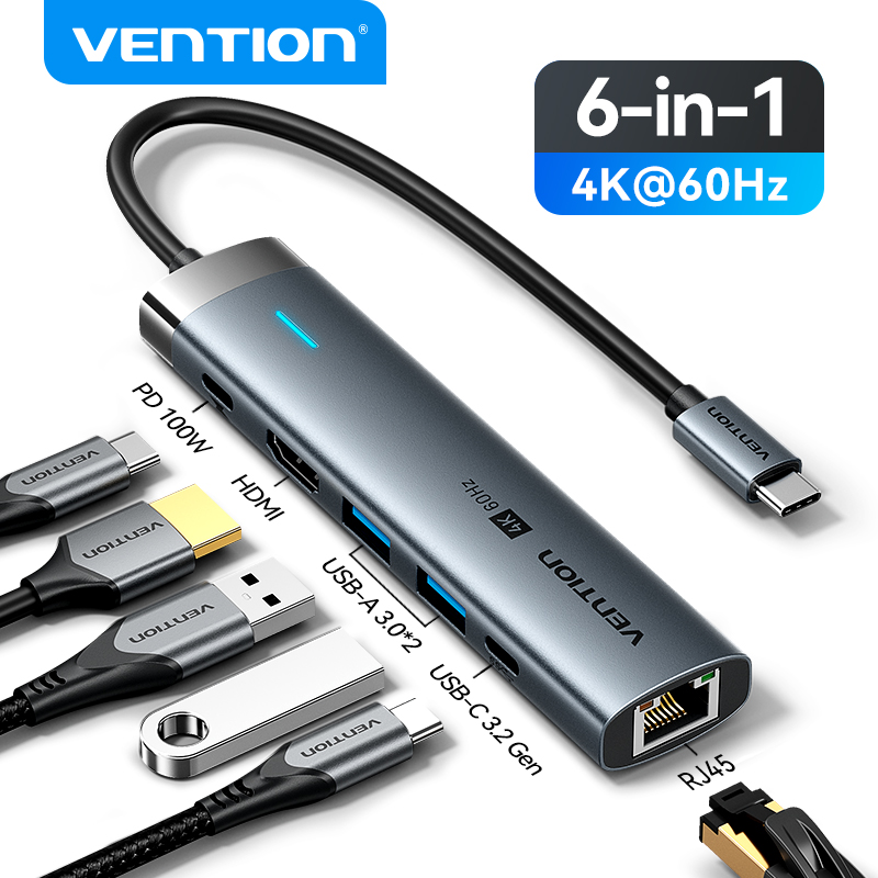Vention USB C HUB Tipo C a HDM - Apple Accessories Laptop recensione e prezzo